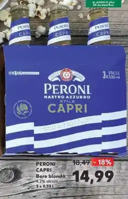 Kaufland PERONI CAPRI Ofertă