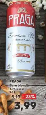 Kaufland PRAGA Bere blondă Ofertă