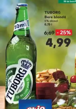 Kaufland TUBORG Bere blondă Ofertă