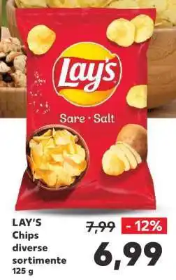 Kaufland LAY’S Chips diverse sortimente 125 g Ofertă