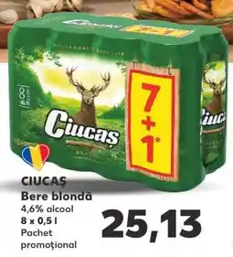 Kaufland CIUCAŞ Bere blondă Ofertă