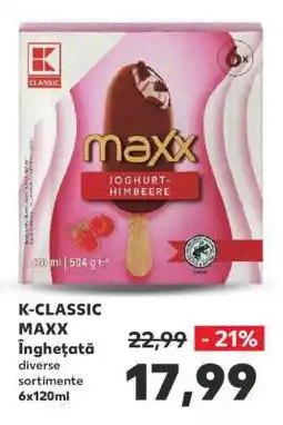 Kaufland K-CLASSIC MAXX Înghețată Ofertă