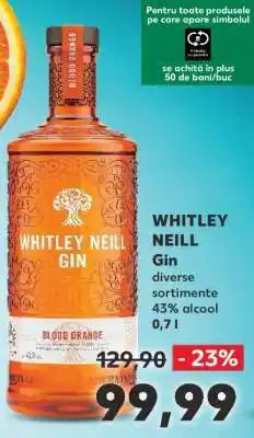 Kaufland WHITLEY NEILL Gin Ofertă