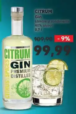 Kaufland CITRUM Gin Ofertă
