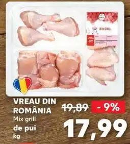 Kaufland Mix grill de pui Ofertă