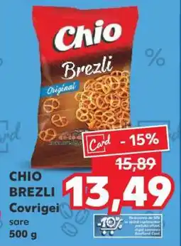 Kaufland CHIO BREZLI Covrigei sare Ofertă