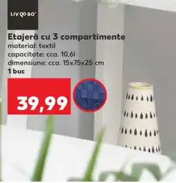 Kaufland Etajeră cu 3 compartimente Ofertă