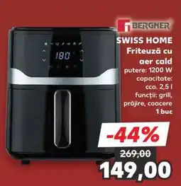 Kaufland SWISS HOME Friteuză cu aer cald Ofertă