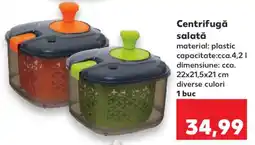 Kaufland Centrifugă salată Ofertă