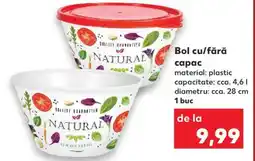 Kaufland Bol cu/fără capac Ofertă