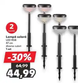 Kaufland Lampă solară Ofertă