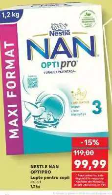 Kaufland Nestlé Nan Optipro Ofertă
