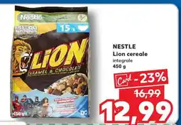 Kaufland NESTLE Lion cereale integrale Ofertă