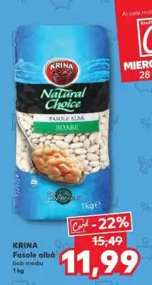 Kaufland KRINA Fasole albă Ofertă