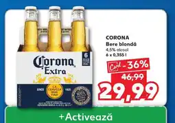 Kaufland CORONA Bere blondă Ofertă