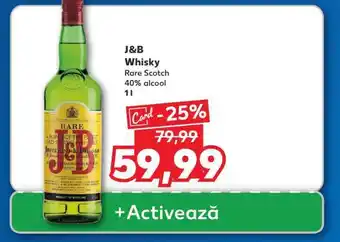 Kaufland J&B Whisky Ofertă