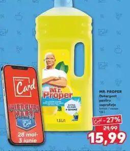 Kaufland MR. PROPER Detergent Ofertă