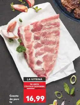 Kaufland Coaste de porc Ofertă