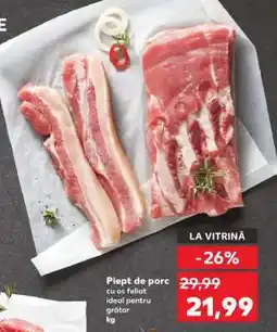 Kaufland Piept de porc Ofertă