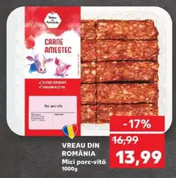 Kaufland Mici porc-vită Ofertă