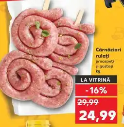 Kaufland Cârnațiori rulați Ofertă
