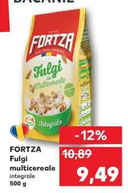 Kaufland FORTZA Fulgi multicereale integrale 500 g Ofertă
