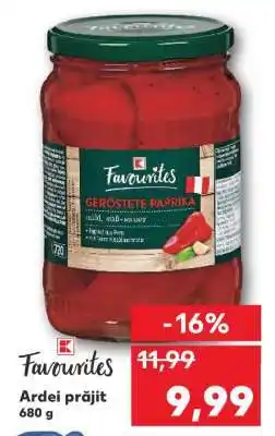 Kaufland Favourites Ardei prăjit Ofertă