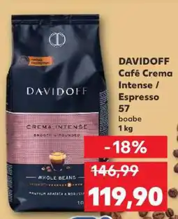 Kaufland DAVIDOFF Café Crema Intense / Espresso Ofertă