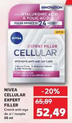 Kaufland NIVEA CELLULAR EXPERT FILLER Ofertă