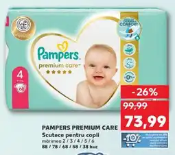 Kaufland PAMPERS PREMIUM CARE Ofertă