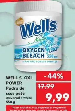 Kaufland WELL S OXI POWER Ofertă