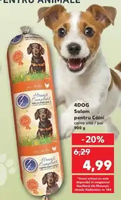 Kaufland 4DOG Salam pentru Câini Ofertă