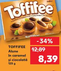 Kaufland TOFFIFEE Alune în caramel şi ciocolată Ofertă