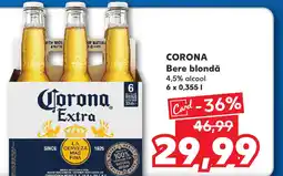 Kaufland CORONA Bere blondǎ Ofertă