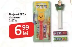 Supeco Drajeuri PEZ + dispenser Ofertă