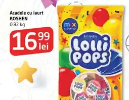 Supeco Acadele cu iaurt ROSHEN Ofertă