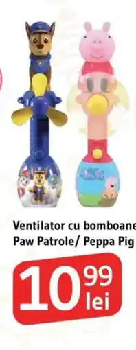 Ventilator cu bomboane Paw Patrole/Peppa Pig