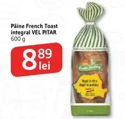 Supeco Pâine French Toast integral VEL PITAR Ofertă