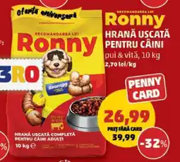 Penny Ronny Hrană Uscată Pentru Câini Ofertă