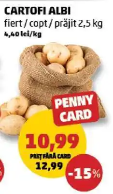 Penny Cartofi albi Ofertă