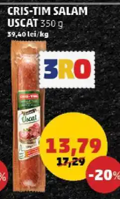 Penny CRIS-TIM Salam uscat 350 g Ofertă