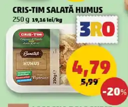 Penny CRIS-TIM SALATĂ HUMUS Ofertă