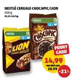 Penny NESTLÉ CEREALE CHOCAPIC/LION Ofertă