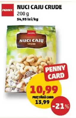 Penny NUCI CAJU CRUDE Ofertă