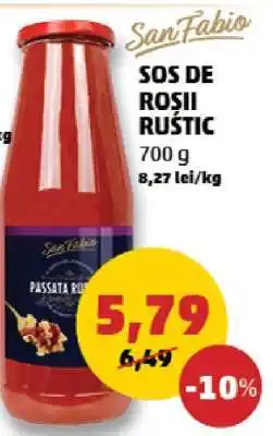 Penny San Fabio Sos de Roșii Rustic Ofertă