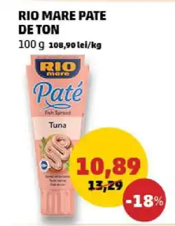 Penny RIO MARE PATE DE TON Ofertă