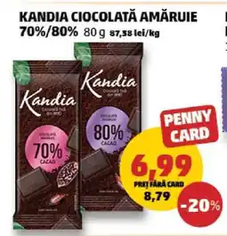 Penny KANDIA Ciocolată Amăruie Ofertă