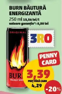 Penny BURN Băutură energizantă Ofertă