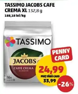 Penny Tassimo Jacobs Cafe Crema XL Ofertă