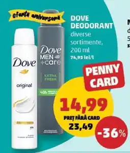 Penny Dove Deodorant Ofertă
